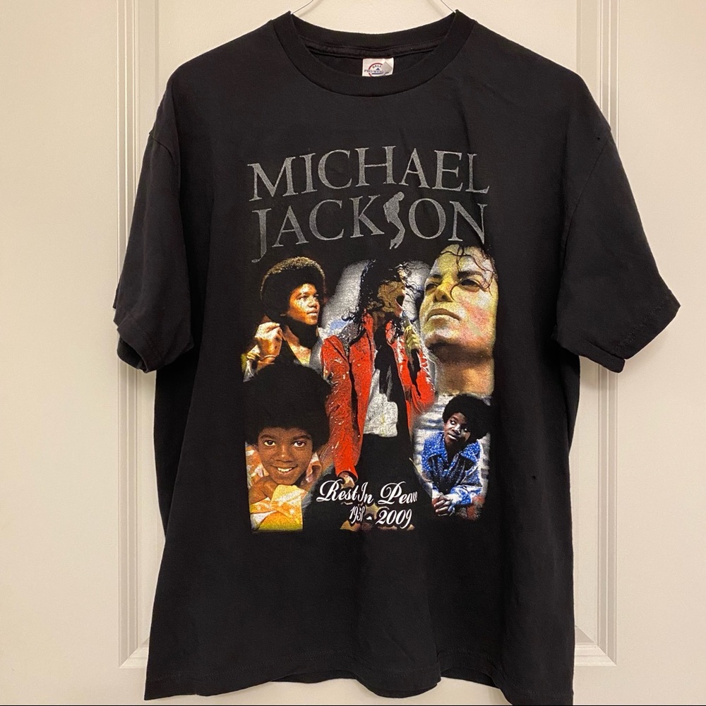 Vintage Y2K Michael Jackson Commemorative T-Shirt